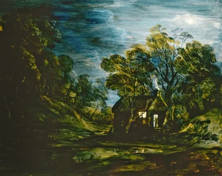 Cottage in Moonlight, c. 1781-2